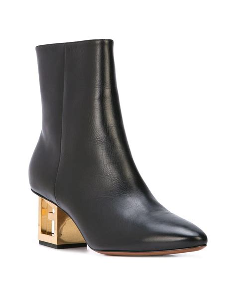 navy blue givenchy boots|Givenchy golden boots.